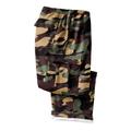 Men's Big & Tall Thermal-Lined Cargo Pants by KingSize in Camo (Size 2XL)