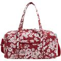 Vera Bradley Oklahoma Sooners Rain Garden Large Travel Duffel Bag