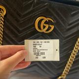 Gucci Bags | 100% Authentic Gucci Azalea Trap-Chevron Handbag Black | Color: Black/Gold | Size: Os