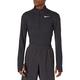 Nike Herren M NK Pacer TOP HZ Long Sleeved T-Shirt, Black/Black/(Reflective silv) (c/O.), S-T