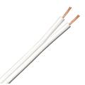 QED Classic 42 Strand Oxygen Free Copper (OFC) Profile Speaker Cable for Hi-Fi and Home Cinema Installations (30 metres, White)