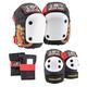 187 KILLER PADS Skateboarding Knee Pads, Elbow Pads, and Wrist Guards, Six Pack Pad Set, Junior, Caballero