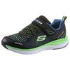 Sneaker SKECHERS "ULTRA GROOVE", Kinder, Gr. 34, blau (navy, schwarz), Textil, Synthetik, sportlich, Schuhe, mit Waterproof-Ausstattung, Freizeitschuh, Halbschuh, Schnürschuh