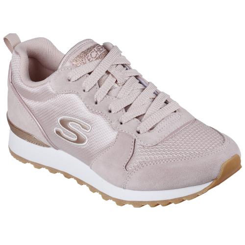 „Sneaker SKECHERS „“GoldN Gurl““ Gr. 35, rosa (rose) Damen Schuhe Sneaker low Modernsneaker mit Memory Foam“