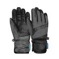 Skihandschuhe REUSCH "Dario R-TEX XT Junior" Gr. 5, schwarz (schwarz, grau) Kinder Handschuhe Accessoires