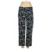 Ann Taylor LOFT Khaki Pant: Blue Floral Bottoms - Women's Size 4
