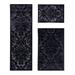 Gray 60 x 26 x 0.5 in Area Rug - Charlton Home® Deprise Collection Handmade Hand-Knotted Indoor Outdoor Area Rug/3 Piece Rug Set w/ Runner | Wayfair