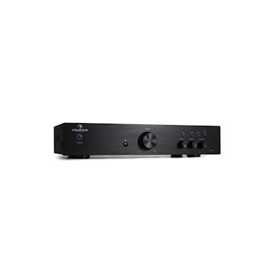 auna AV2-CD508 HiFi-Verstärker Stereo Edelstahl 600W max. Fernbedienung Schwarz-Metallic Image