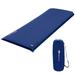 Costway Self-inflating Lightweight Folding Foam Sleeping Cot with Storage bag-Blue
