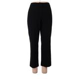 Talbots Casual Pants - High Rise: Black Bottoms - Women's Size 10