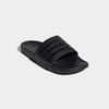 Badesandale ADIDAS SPORTSWEAR "COMFORT ADILETTE", Gr. 42, schwarz (core schwarz, core schwarz, core schwarz), Synthetik, sportlich, Schuhe, Topseller