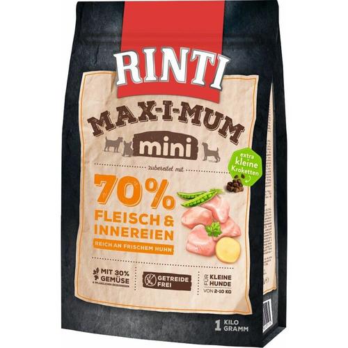 Rinti - Max-i-mum Mini Huhn, 1 kg Trockenfutter Hunde