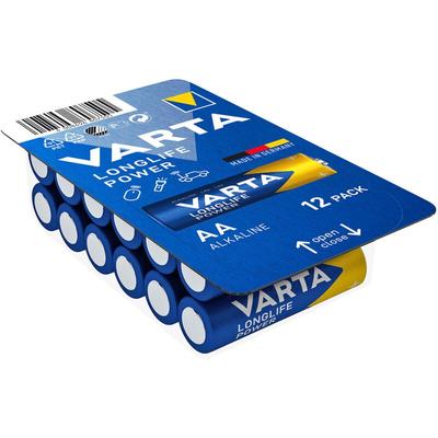 Varta - longlife Power aa Big Box 12 Mignon (AA)-Batterie Alkali-Mangan 1.5 v 12 St. Image