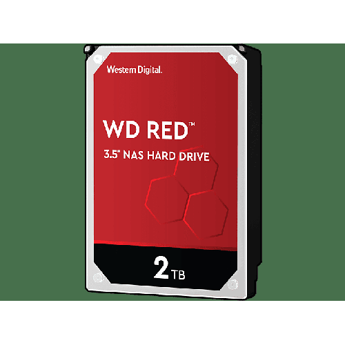 WD Red™ Festplatte, 2 TB HDD SATA, 3,5 Zoll, intern