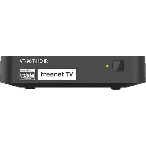 VANTAGE VT 96 C2/T2 Combo Receiver INKL. IR-AUGE Kabel-Receiver (HDTV, PVR-Funktion, DVB-T2 HD, DVB-C, DVB-C2, Schwarz)