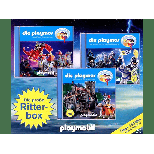 Die Playmos - Hörspiel-Box Ritter (CD)
