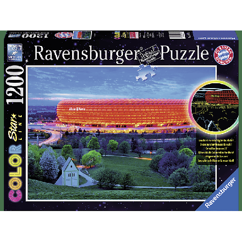 RAVENSBURGER Allianz Arene color Starline Puzzle Mehrfarbig