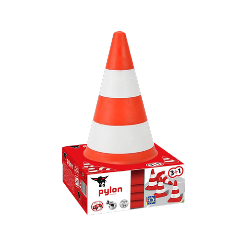 BIG Pylonen (4er Set) Spielfiguren