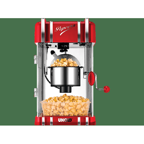 UNOLD Retro 48535 Popcornmaker Rot/Chrom