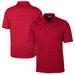 Men's Cutter & Buck Red Tampa Bay Buccaneers Big Tall Advantage Tri-Blend Space Dye Polo