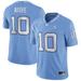 Men's Jordan Brand Drake Maye Carolina Blue North Tar Heels NIL Replica Football Jersey