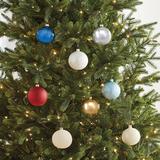 Classic Glass Orb Ornaments - Assorted Set of 6 - Red & White - Ballard Designs Red & White - Ballard Designs