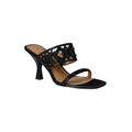 Wide Width Women's Vardana Sandal by J. Renee in Black (Size 8 W)