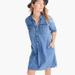 J. Crew Dresses | J.Crew Chambray Utility Pocket Dress M | Color: Blue | Size: M