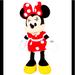 Disney Toys | New Walt Disney Minnie Mouse Ex-Large Stuff Animal | Color: Black/Red | Size: 26”