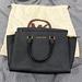 Michael Kors Bags | Michael Kors Selma Saffiano Leather Satchel Bag - Large | Color: Black | Size: Os