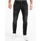 Slim-fit-Jeans PEAK TIME "München" Gr. 36, Länge 32, grau (dunkelgrau) Herren Jeans 5-Pocket-Jeans