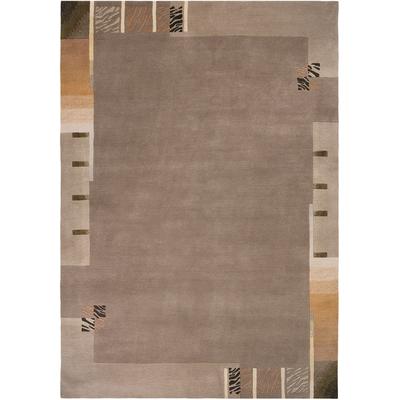 Wollteppich LUXOR LIVING "Patana Spezial", lila (mauve), B:250cm H:12mm L:300cm, Schurwolle, Teppiche, Nepalteppich, reine Wolle, handgeknüpft, mit Bordüre Image