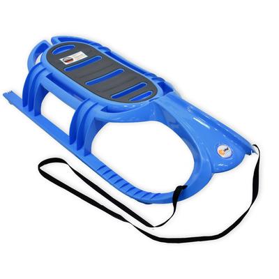 Schlitten KHW "Snow Tiger iceblue", blau (iceblau), SchlittenB:47cm H:27cm L:105cm, Kunststoff, B:47cm H:27cm L:105cm