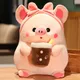 Peluche cochon rose Kawaii Animal en peluche poupée douce oreiller jouets pour enfants cadeau