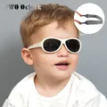 Lunettes de soleil souples et polarisées pour bébés et enfants de 0 à 2 ans Protection UV pour