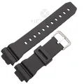 Bracelets de montre en caoutchouc et Silicone pour hommes 16mm X 25mm noir sport plongée