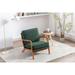 Wood Frame Armchair Modern Accent Chair Lounge Chair for Living Room - 29.92'' H x 25.59'' W x31.50'' D