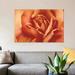 East Urban Home Full in Bloom I by Yvonne Poelstra-Holzhaus - Unframed Gallery-Wrapped Canvas Giclée Metal in Orange/Red/Yellow | Wayfair