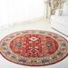 Red 79 x 0.39 in Area Rug - Lauren Ralph Lauren Ralph Lauren Ines Flat Weave, Polypropylene/Beige Area Rug | 79 W x 0.39 D in | Wayfair LRL1293C-7R