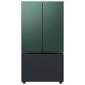 Samsung Bespoke 30 cu. ft. 3-door Refrigerator w/ Beverage Center & Custom Panels Included in Pink/Gray/Green | 70 H x 35.75 W x 34.25 D in | Wayfair