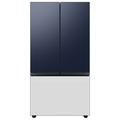 Samsung Bespoke 30 cu. ft. 3-door Refrigerator w/ Beverage Center & Custom Panels Included in Pink/Gray/White | 70 H x 35.75 W x 34.25 D in | Wayfair