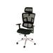 Inbox Zero Home Office Ergonomic Mesh Task Chair Aluminum/Upholstered/Mesh in Green/Black | 53 H x 26.8 W x 24.4 D in | Wayfair