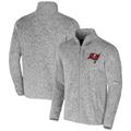 Men's NFL x Darius Rucker Collection by Fanatics Heather Gray Tampa Bay Buccaneers Fleece Full-Zip Jacket