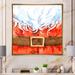 The Holiday Aisle® Christmas Holiday Fancy Santa Claus III - Traditional Canvas Artwork Canvas in Orange/Red/White | 16 H x 16 W x 1 D in | Wayfair