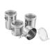 Prep & Savour Stainless Steel 1.59 qt. Kitchen Canister Metal in Gray | 7.3 H x 4.7 W x 4.7 D in | Wayfair 037003C0CEE341BFBAC4AC6A2A982409