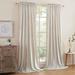 Mercer41 Elliotte Velvet Solid Color Blackout Thermal Rod Pocket Curtain Panels Velvet in White | 96 H x 52 W in | Wayfair