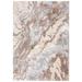 Taupe/Blue Rectangle 5'3" x 7'7" Area Rug - Wrought Studio™ Rectangle Breckon Abstract Machine Woven Area Rug in 91.0 x 63.0 x 4.53 in brown/white | Wayfair