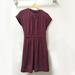 Madewell Dresses | Madewell Silk Dress - Maroon - (0) | Color: Purple/Red | Size: 0