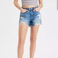 American Eagle Outfitters Shorts | Ae 90’s Boyfriend Denim Shorts | Color: Blue | Size: 0