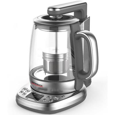 GASTROBACK Wasser-/Teekocher "42440 Design Advanced Plus", silber (edelstahlfarben), B:22cm H:29,8cm T:36,7cm, Teeautomaten